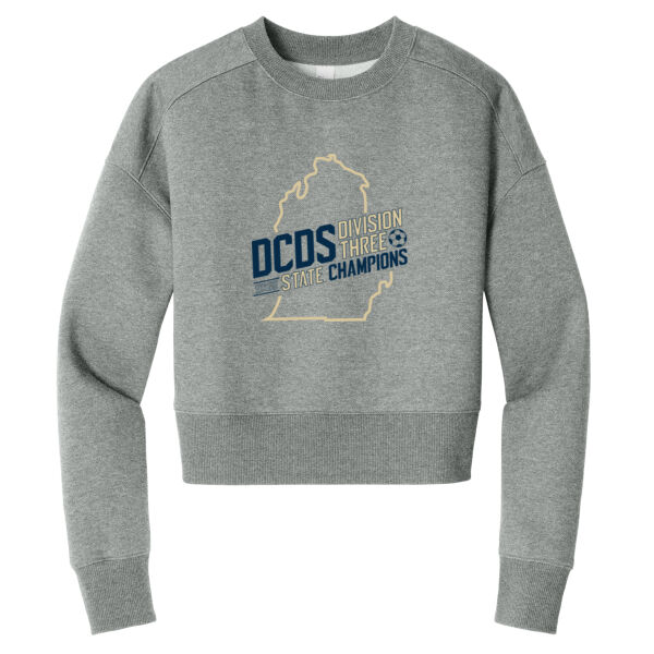 Women's Perfect Weight® Fleece Cropped Crew Thumbnail