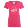 Women’s Glitter V-Neck T-Shirt Thumbnail